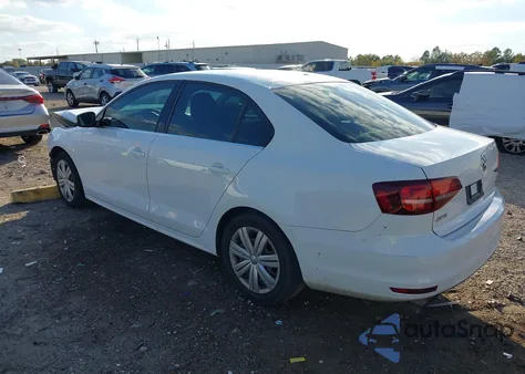 2017 Volkswagen Jetta 1.4T S из США, поврежденный, VIN 3VW2B7AJ5HM400256